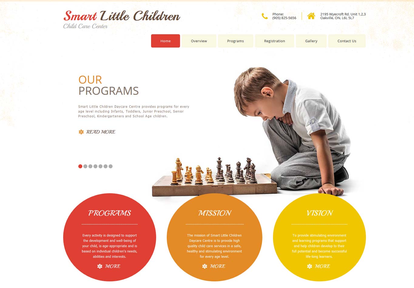 Childcare Website